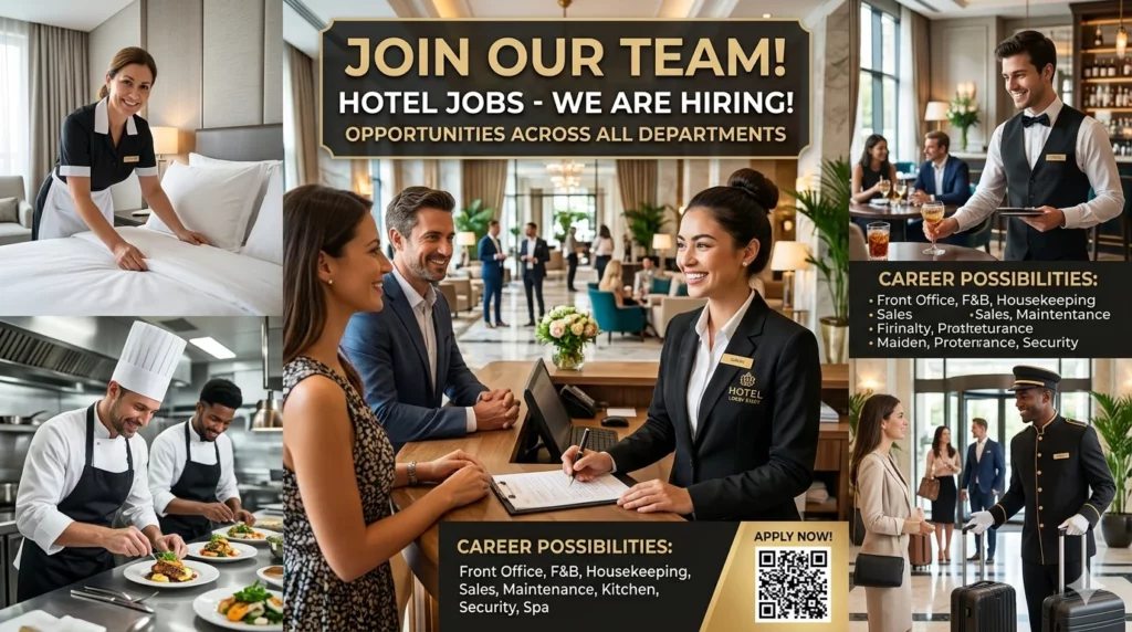 Hotel Jobs 2026 for Post-Graduation